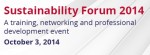 sustainability forum 2014