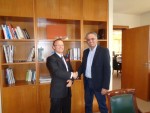 Από τη συνάντηση με τον  Βρετανό  Πρέσβη
