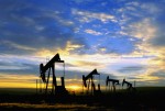 Oil Well Pumps --- Image by © Craig Aurness/CORBIS