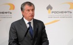 FILE - In this Friday, Oct. 11, 2013 file photo CEO of state-controlled Russian oil company Rosneft Igor Sechin commissions new equipment at the Rosneft oil refinery in the Black Sea port of Tuapse, southern Russia. The U.S. Department of the Treasury on Monday, April 28, 2014, designated seven Russian government officials, including two key members of the Russian leaderships inner circle, and 17 entities pursuant to Executive Order (E.O.) 13661. E.O. 13661 authorizes sanctions on, among others, officials of the Russian Government and any individual or entity that is owned or controlled by, that has acted for or on behalf of, or that has provided material or other support to, a senior Russian government official. Sechin is on the list. (AP Photo/RIA-Novosti, Alexei Nikolsky, Presidential Press Service, File)