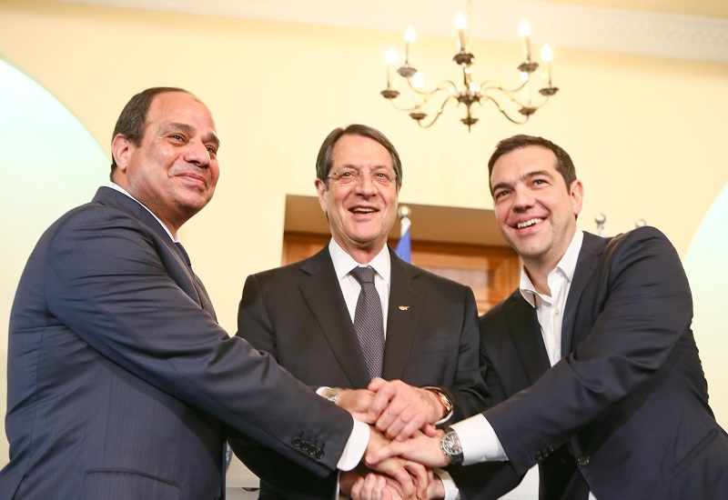 Σήμερα η σύνοδος κορυφής Ελλάδας-Κύπρου-Αιγύπτου για ΑΟΖ και υδρογονάνθρακες