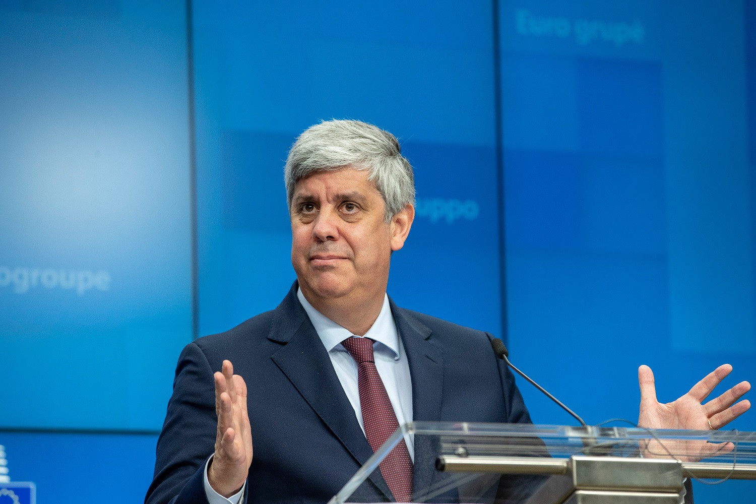 Ο Mario Centeno στους Δελφούς
