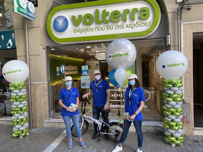 «Η Πράσινη Ενέργεια στην Πόλη σου» με σταθμούς τα Volterra Shops