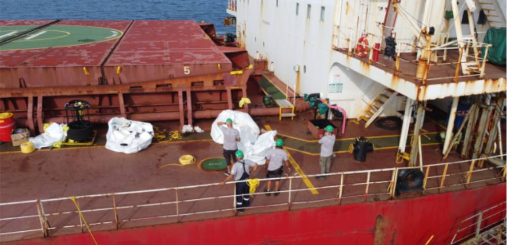 H Polygreen αποτρέπει θαλάσσια ρύπανση από την προσάραξη του Navios Amaryllis στις Μαλδίβες