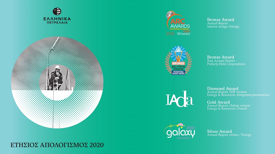 ΕΛΠΕ: Κορυφαίες Διακρίσεις για τον «Ετήσιο Απολογισμό 2020»