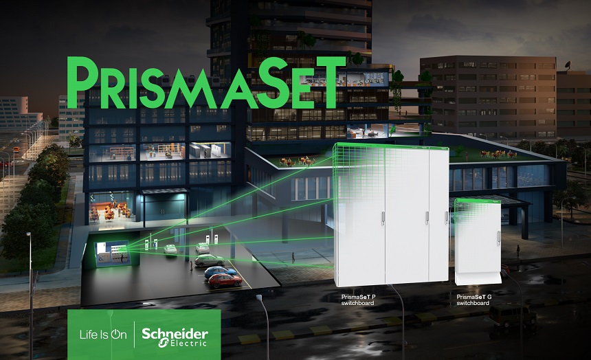 Schneider Electric: Nέα σειρά πινάκων χαμηλής τάσης PrismaSeT