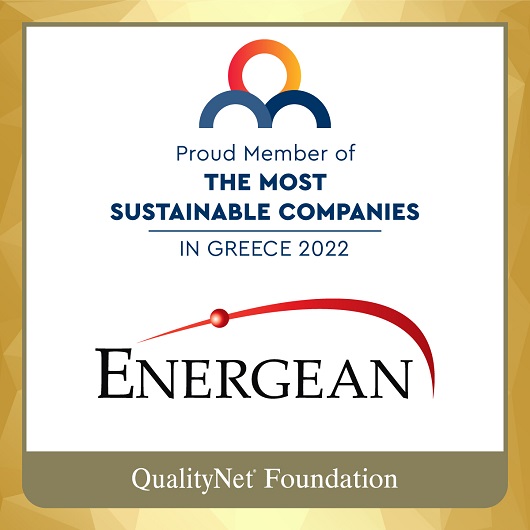 Η Energean στις πιο Αειφόρες Επιχειρήσεις στην Ελλάδα για το 2022
