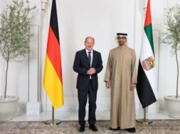 German Chancellor Olaf Scholz visits UAE