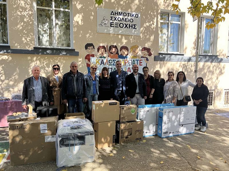 Sunlight Group: Υποστηρίζει σχολεία της Ανατολικής Μακεδονίας-Θράκης με δωρεά τεχνολογικού εξοπλισμού