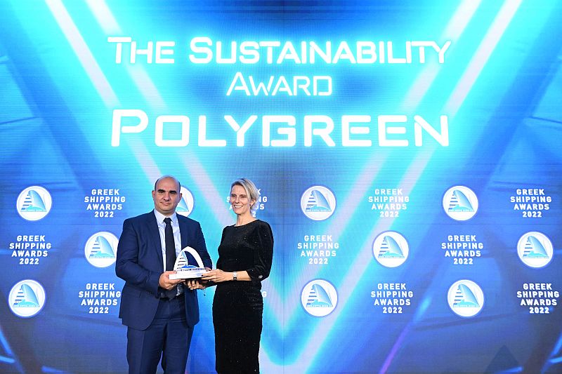 Polygreen: Με το Βραβείο Βιωσιμότητας τιμήθηκε ο Αθανάσιος Πολυχρονόπουλος