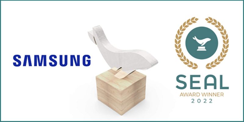 Η Samsung Electronics έλαβε το 2022 SEAL Business Sustainability Award για την επαναχρησιμοποίηση των πλαστικών