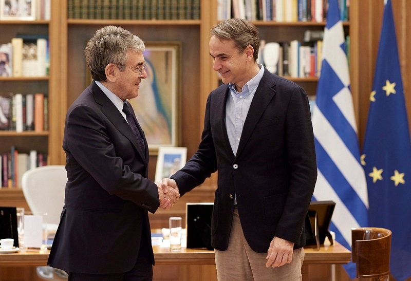 Δωρεά Σ. Ανδρεάδη για περιαστικό δάσος στη Θεσσαλονίκη – Συνάντηση του επιχειρηματία με τον πρωθυπουργό