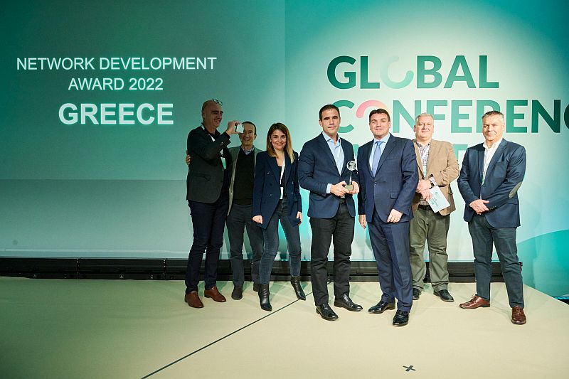 Kinsen – Europcar Greece: Κατέκτησε το Network Development Award 2022