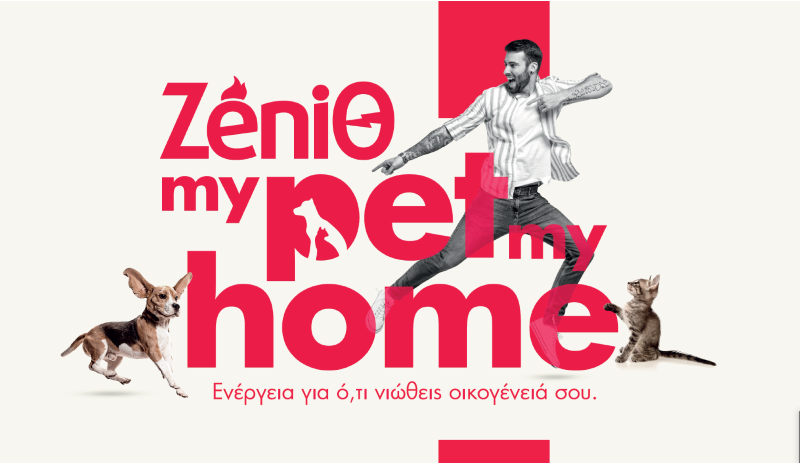 My Pet My Home: Ενέργεια για ό,τι νιώθεις οικογένειά σου