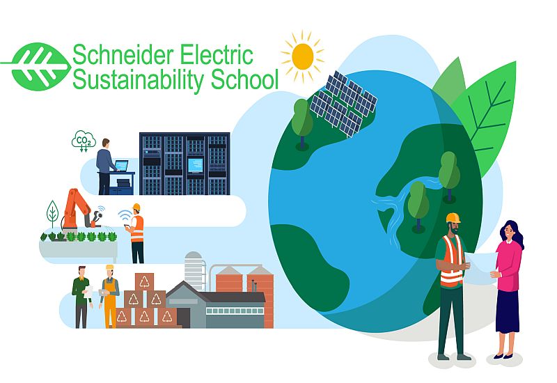 H Schneider Electric εγκαινιάζει το πρώτο Sustainability School