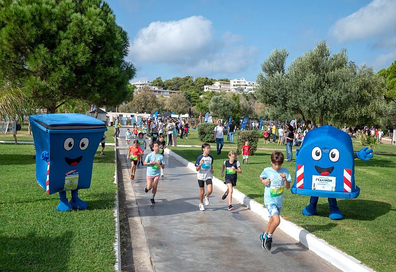 Ελληνική Εταιρεία Αξιοποίησης Ανακύκλωσης: Η τριαθλητική διοργάνωση IRONMAN® 70.3® Vouliagmeni γίνεται αφετηρία στον αγώνα της Ανακύκλωσης