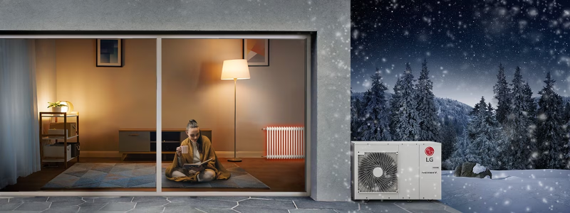 Μειώστε το ενεργειακό αποτύπωμα του σπιτιού σας με τις αντλίες θερμότητας LG