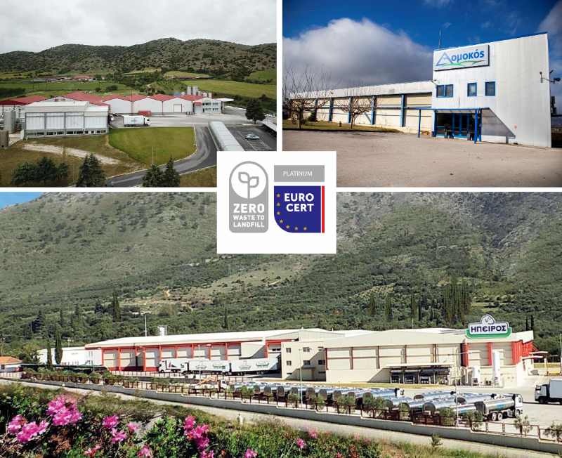 ΗΠΕΙΡΟΣ ΑΕΒΕ: Πιστοποιήθηκε με το ανώτατο πρότυπο βιωσιμότητας για τα τρία εργοστάσιά της