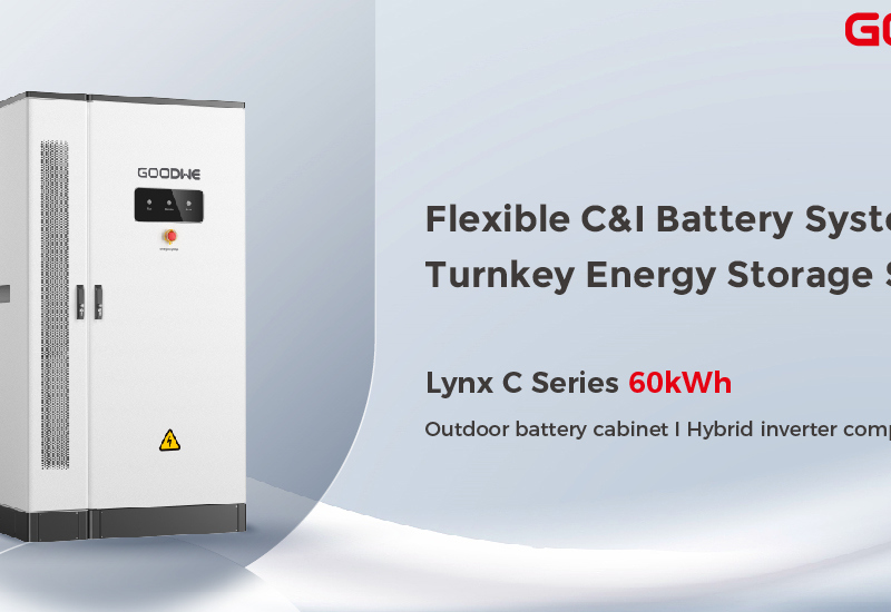 Η GoodWe λανσάρει το σύστημα μπαταριών C&I Lynx C 60kWh, για έξυπνες και κλιμακούμενες λύσεις Solar-Plus-Storage