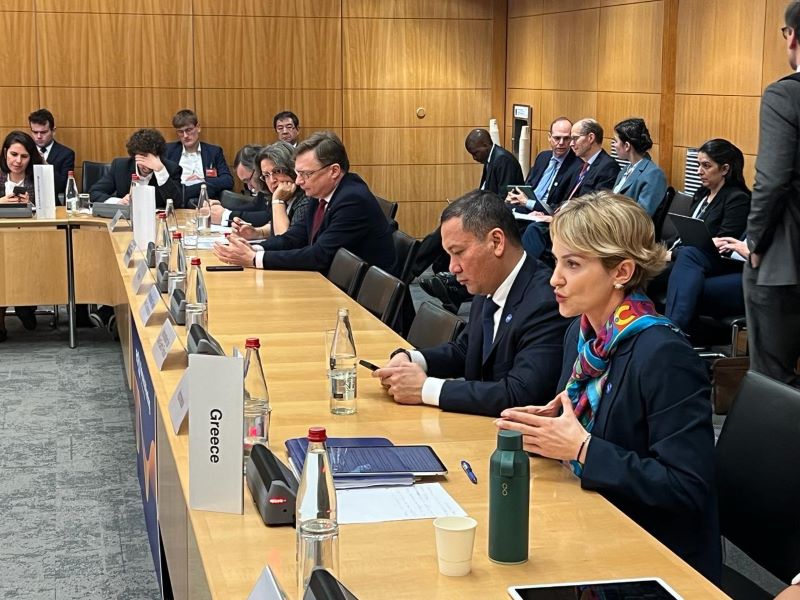 Σδούκου: Συμμετοχή στην Yπουργική Διάσκεψη του Διεθνούς Οργανισμού στο Παρίσι