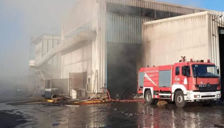 Η πολιτεία αναλαμβάνει το κόστος αποκατάστασης ζημιών σε εργοστάσιο ανακύκλωσης στα Χανιά