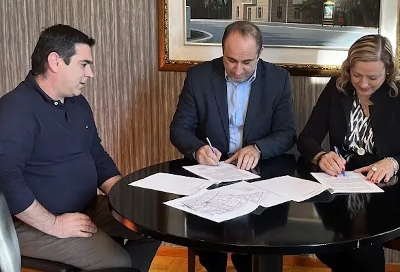 Σίδνος: Υπεγράφη σύμβαση για τις μελέτες βιοκλιματικών αναπλάσεων