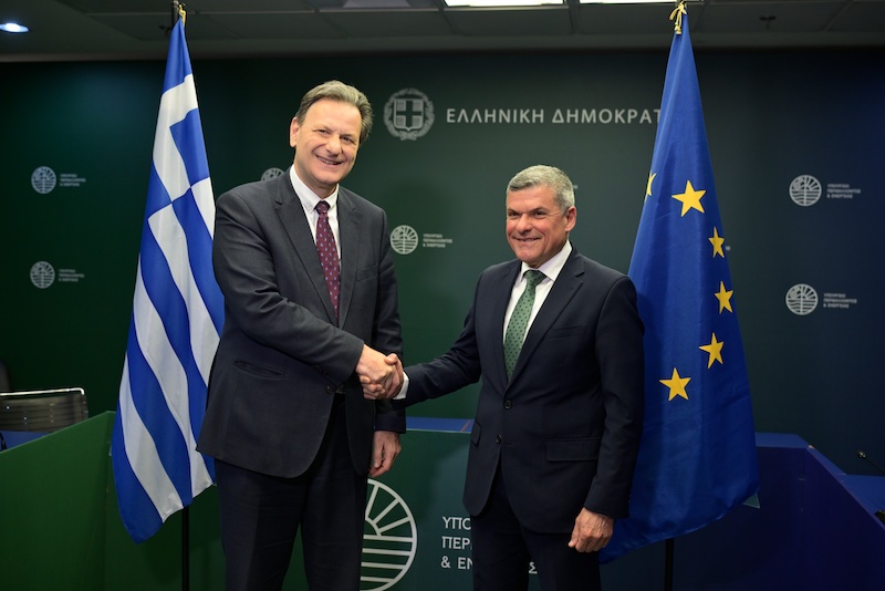 Θ. Σκυλακάκης και Γ. Παπαναστασίου συζήτησαν για την πορεία της ηλεκτρικής διασύνδεσης Ελλάδας – Κύπρου