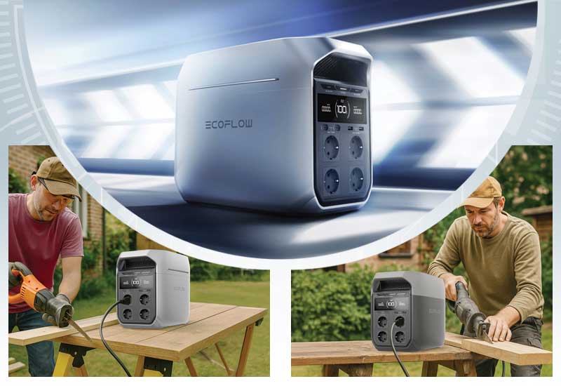 DIY χωρίς περιορισμούς με EcoFlow Delta 3