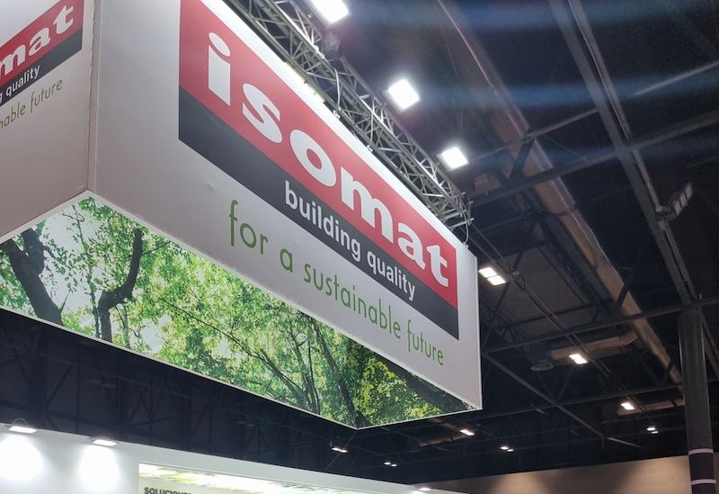 Η ISOMAT συμμετείχε με επιτυχία στην έκθεση REBUILD στη Μαδρίτη