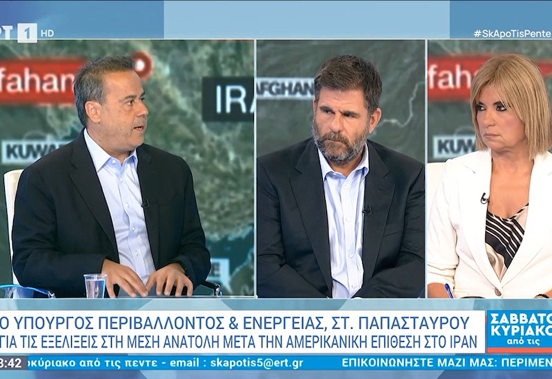 Σταύρος Παπασταύρου στην ΕΡΤ1: «Καθοριστική καμπή για τη διαμόρφωση των εξελίξεων στη Μ. Ανατολή η στοχευμένη επίθεση των ΗΠΑ – Προσχηματική η αντίδραση του Υπουργείου Εξωτερικών της Λιβύης»