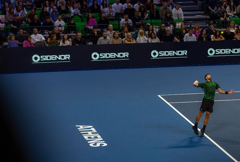 ΣΙΔΕΝΟΡ Α.Ε Ελληνική Βιομηχανία Χάλυβα: Όταν η δύναμη του χάλυβα συναντά τη δύναμη του τένις