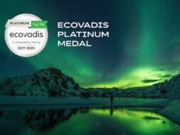 EcoVadis Platinum – Press release banner – 3