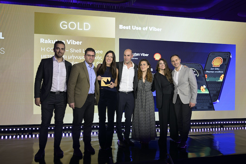 Χρυσό βραβείο για την Coral A.E. – Shell Licensee στην κατηγορία «Best Use of Viber» στα Social Media Awards 2025 για την πασχαλινή καμπάνια οδικής ασφάλειας στο Rakuten Viber