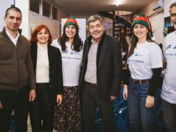 Η ομάδα της LPC με το Δήμαρχο Ασπροπύργου Ιωάννη Ηλία