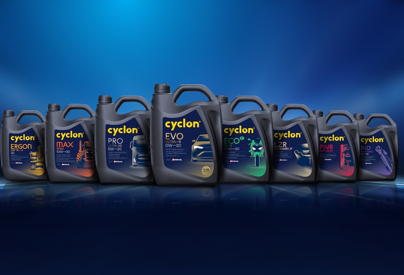 Η Cyclon παρουσιάζει τη νέα εταιρική της ταυτότητα και την ανανεωμένη σειρά λιπαντικών