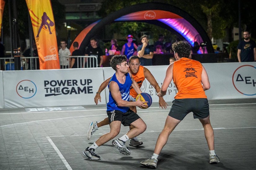 Το ΔΕΗ 3×3 Street Basketball επιστρέφει για τέταρτη χρονιά