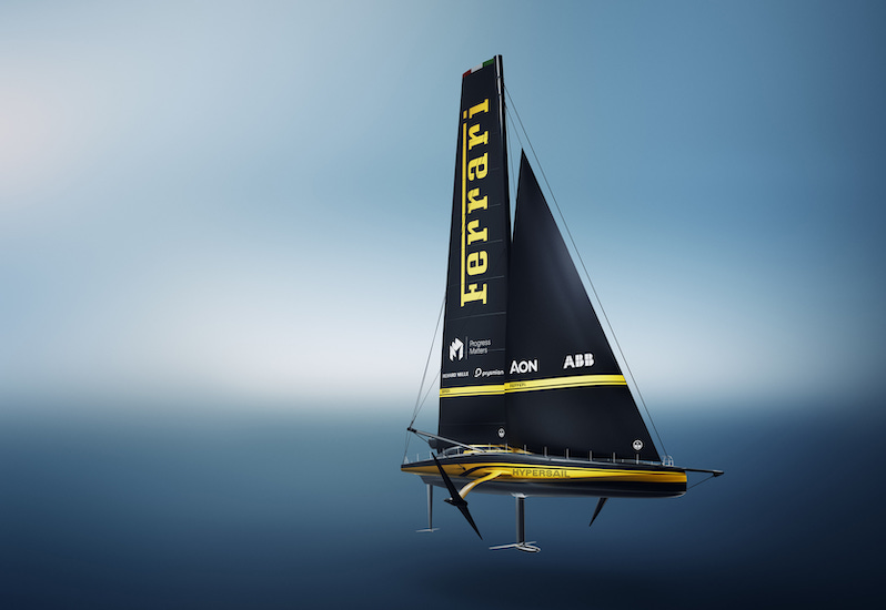 Η ABB ενώνει τις δυνάμεις της με το Ferrari  Hypersail, ανοίγοντας νέους ορίζοντες στο  συνεχές ρεύμα