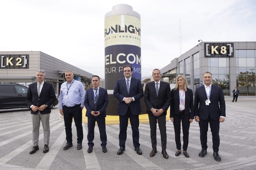  Στις εγκαταστάσεις της Sunlight Group στην Ξάνθη ο Υπουργός Εθνικής Οικονομίας και Οικονομικών, Κυριάκος Πιερρακάκης